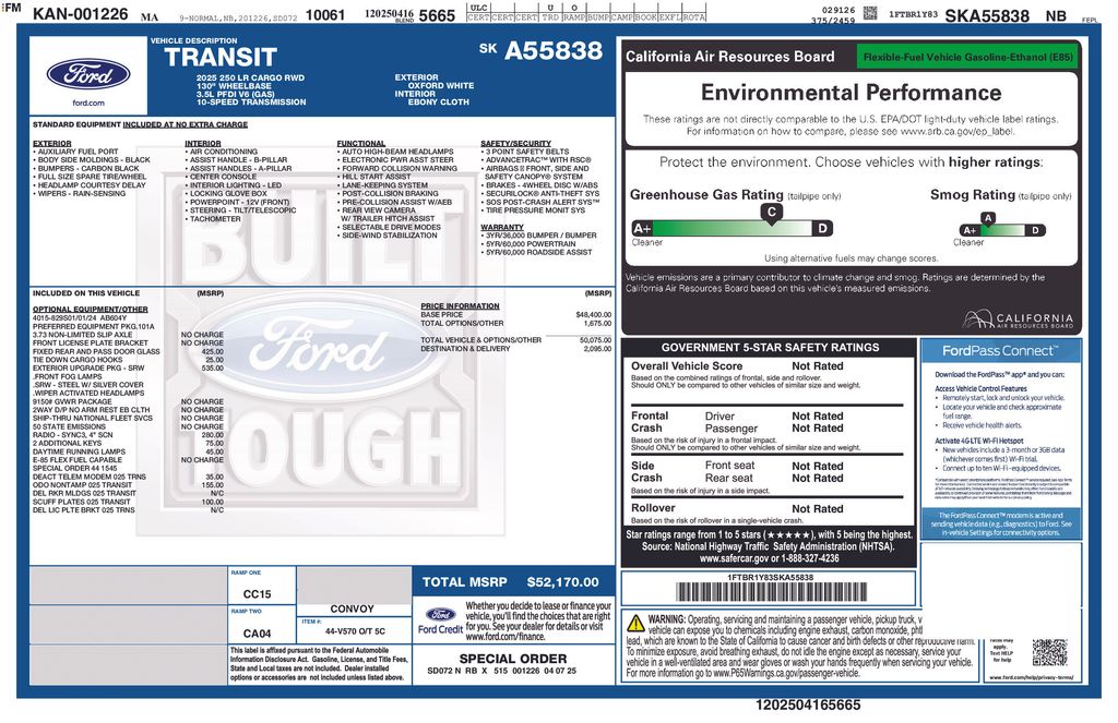 ford transit van 2025 1FTBR1Y83SKA55838 image ford transit van 2025 1FTBR1Y83SKA55838 image